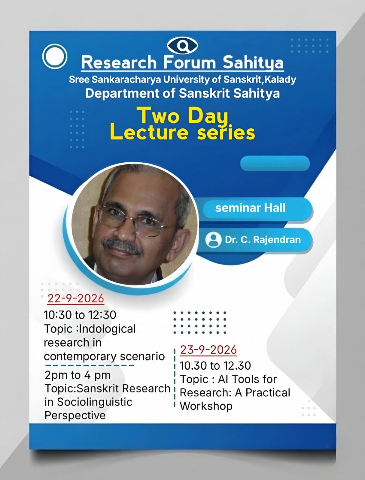 Two Day Lecture Series