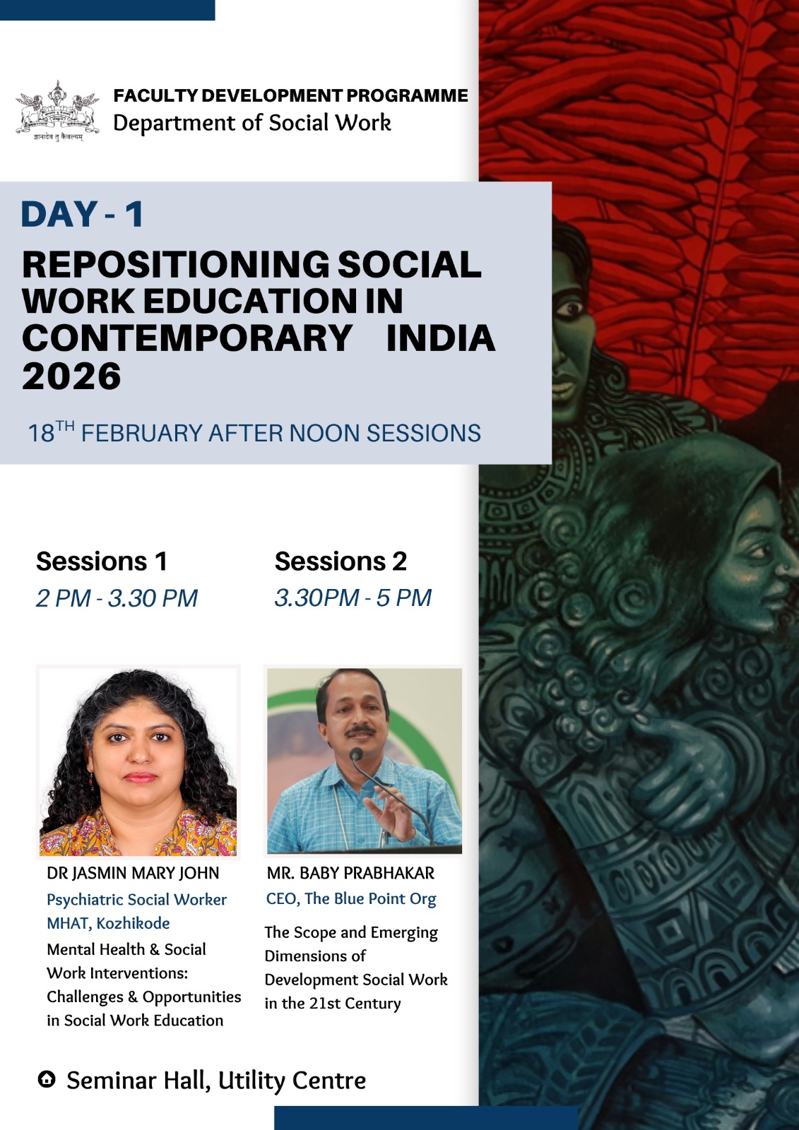Faculty Development Programme | Day 1 | Repositioning Social Work Education in Contemporary India – 2026