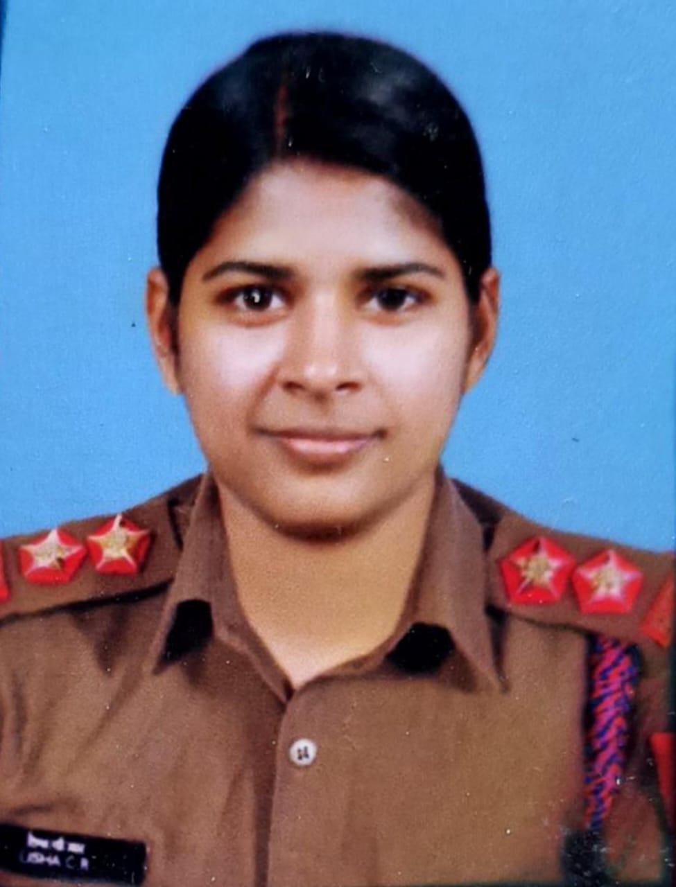 ഡോ. ലിഷ സി. ആര്‍ന് ക്യാപ്റ്റന്‍ പദവി ലഭിച്ചു